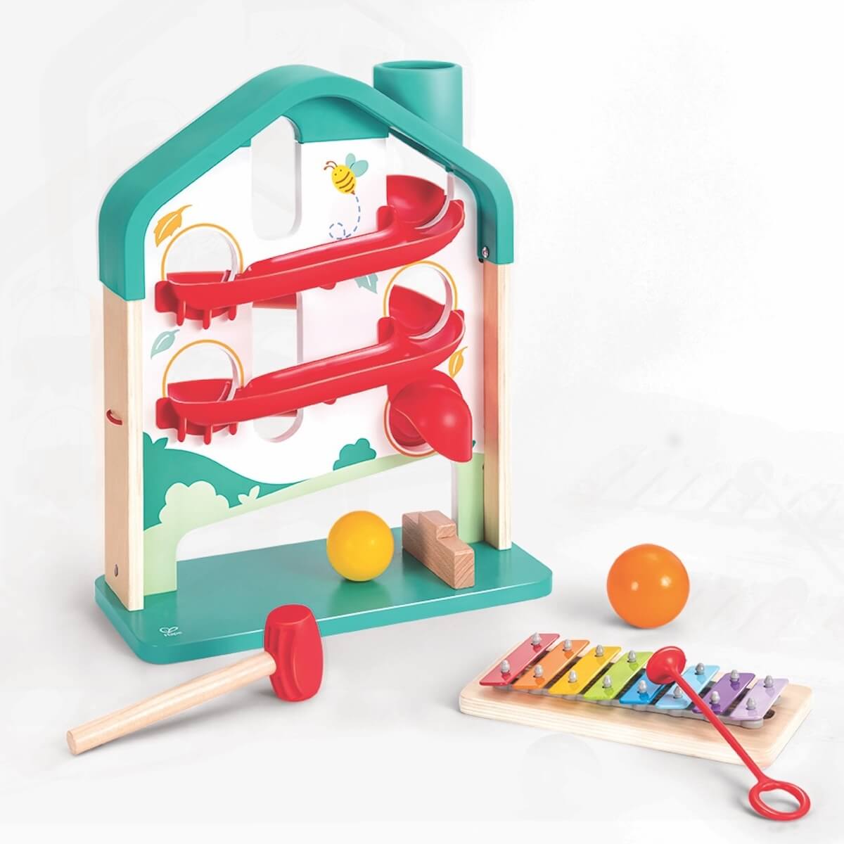 Toboggan musical Hape