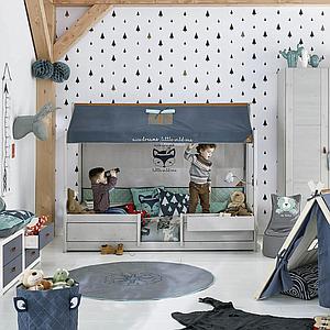 Toit de lit baldaquin 4 EN 1 FOREST RANGER Lifetime 