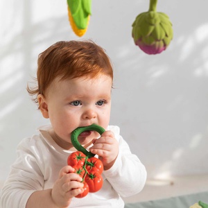 Tomato Rattle Toy Oli&Carol