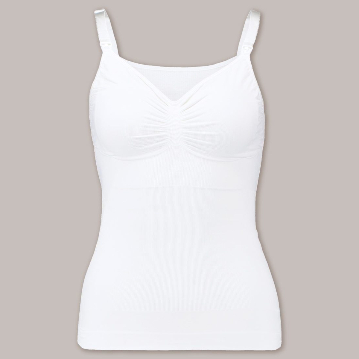 Top d'Allaitement & gainant S Carriwell Blanc