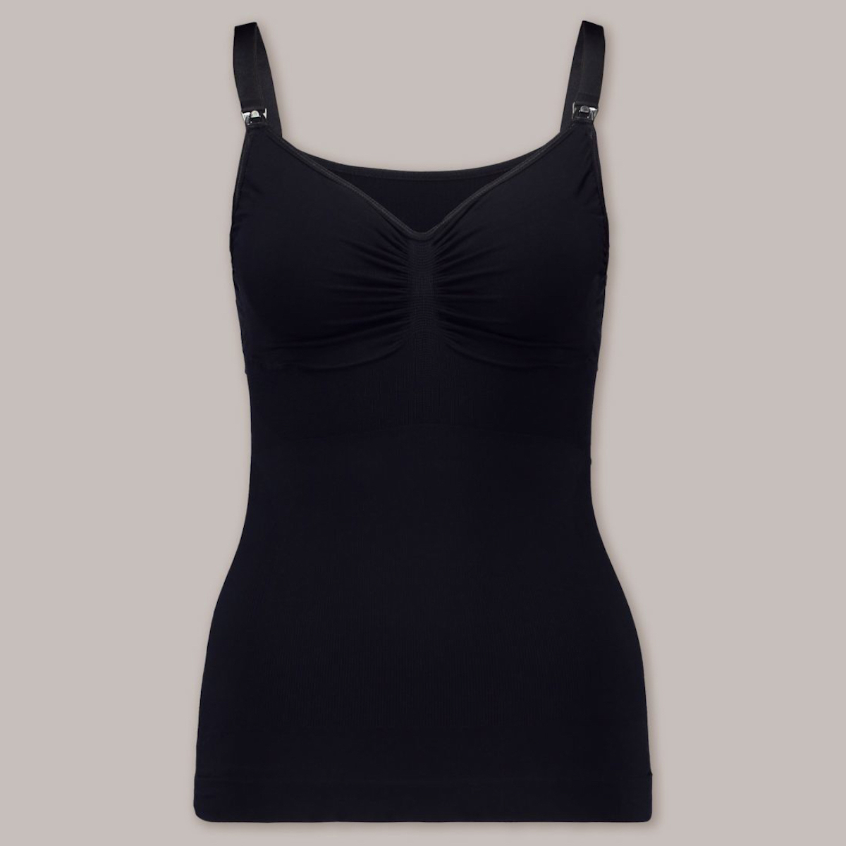 Top d'allaitement gainant XL Carriwell Noir