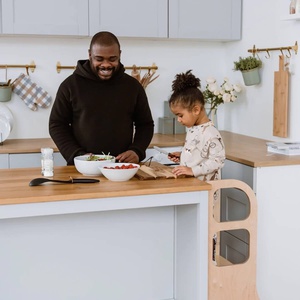 Tour apprentissage-ajustable STEP UP Ette Tete bois