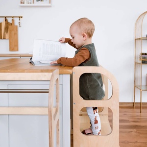 Tour apprentissage-ajustable STEP UP Ette Tete bois