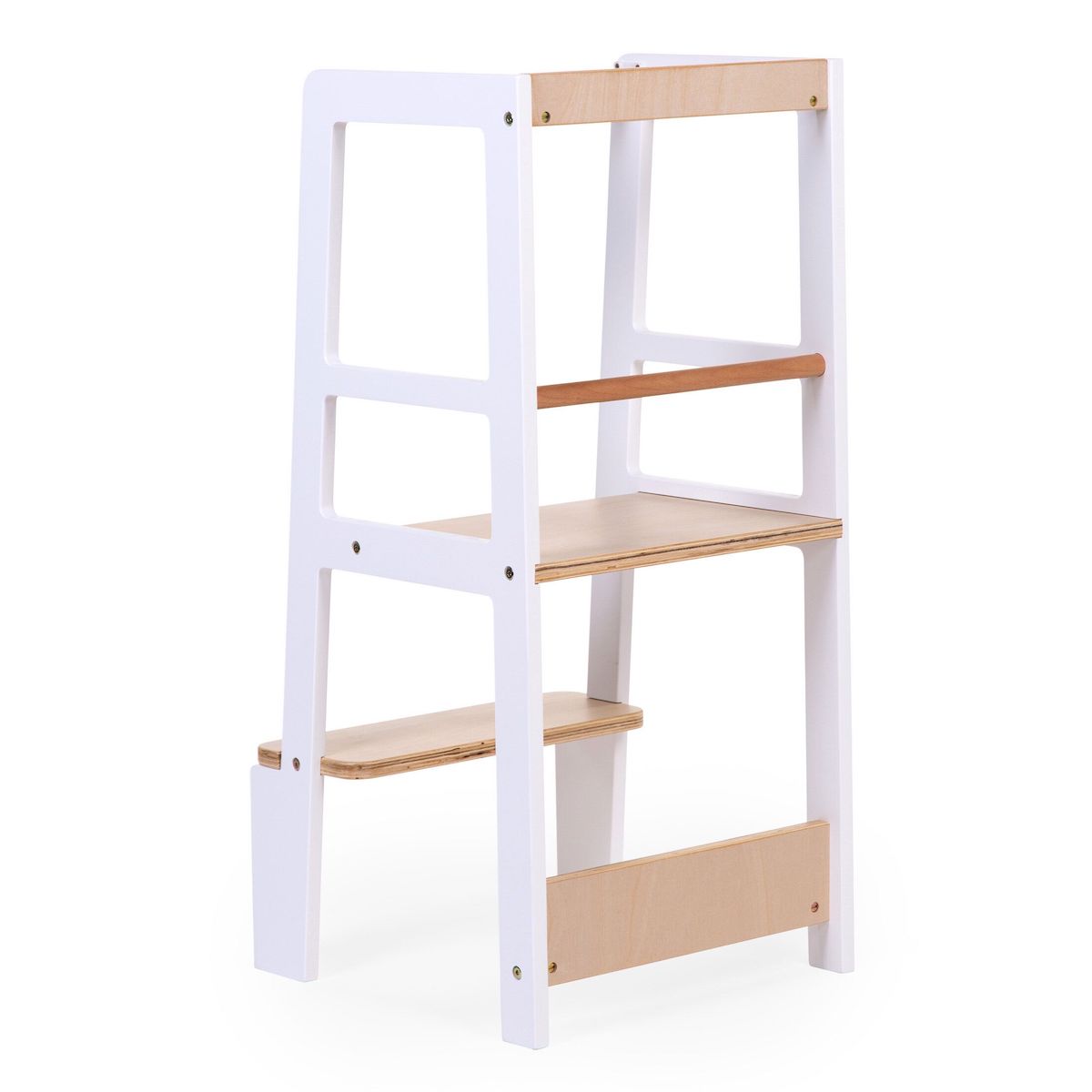 Tour D'Apprentissage Montessori Childhome Blanc Naturel