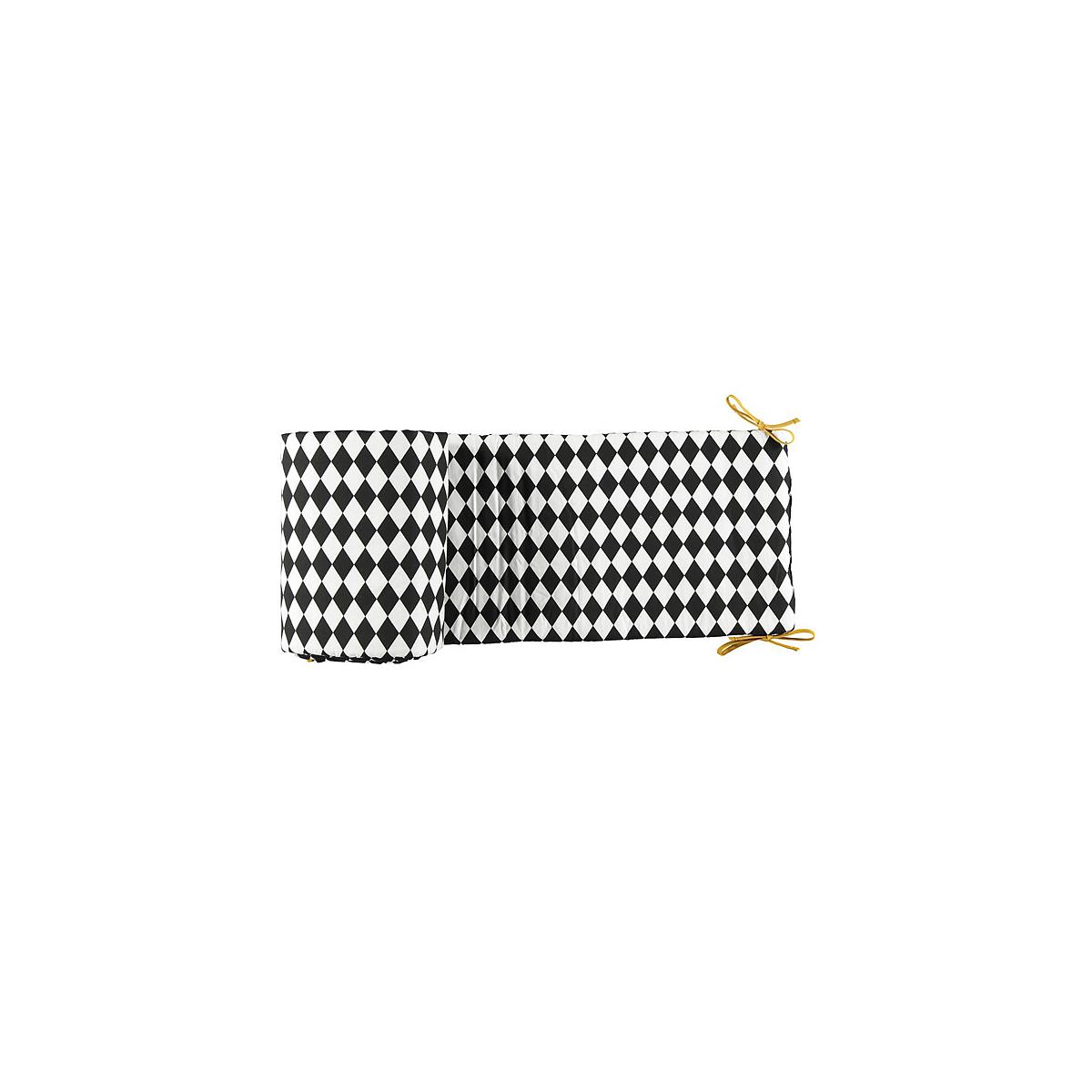Tour de lit bébé 207X31cm CONSTANTINOPLE NOBODINOZ BLACK DIAMONDS