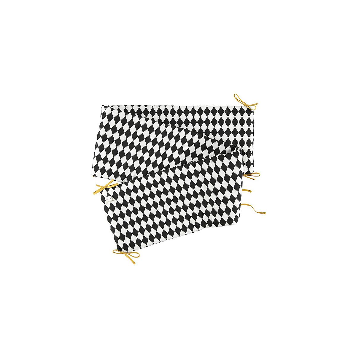 Tour de lit bébé 207X31cm CONSTANTINOPLE NOBODINOZ BLACK DIAMONDS