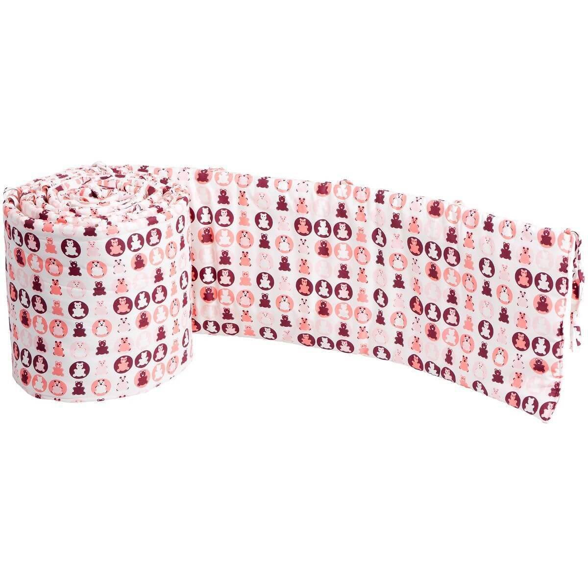 Tour de lit bébé BABY Flexa rose 