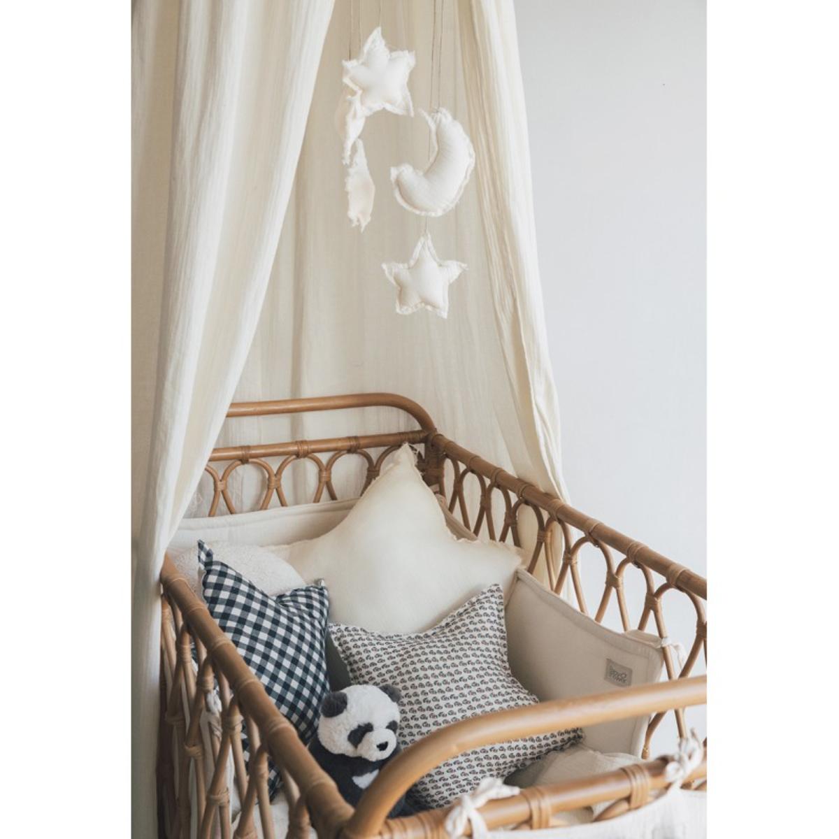 Tour de lit DOUX Babyshower latte powder