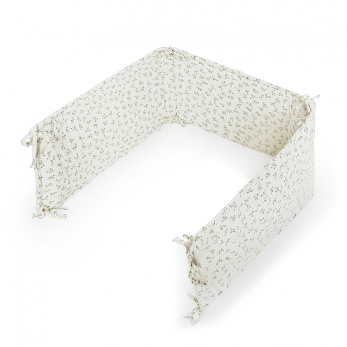 Tour de lit LITTLE CLOUD Babyshower olive bloom