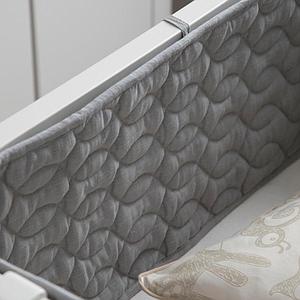 Tour de lit Sebra elephant grey