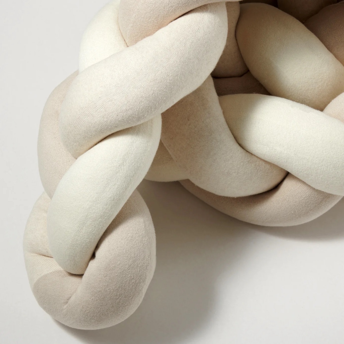 Tour de lit tressé XL Beige sable naturel Tricot Nordic Coast Company