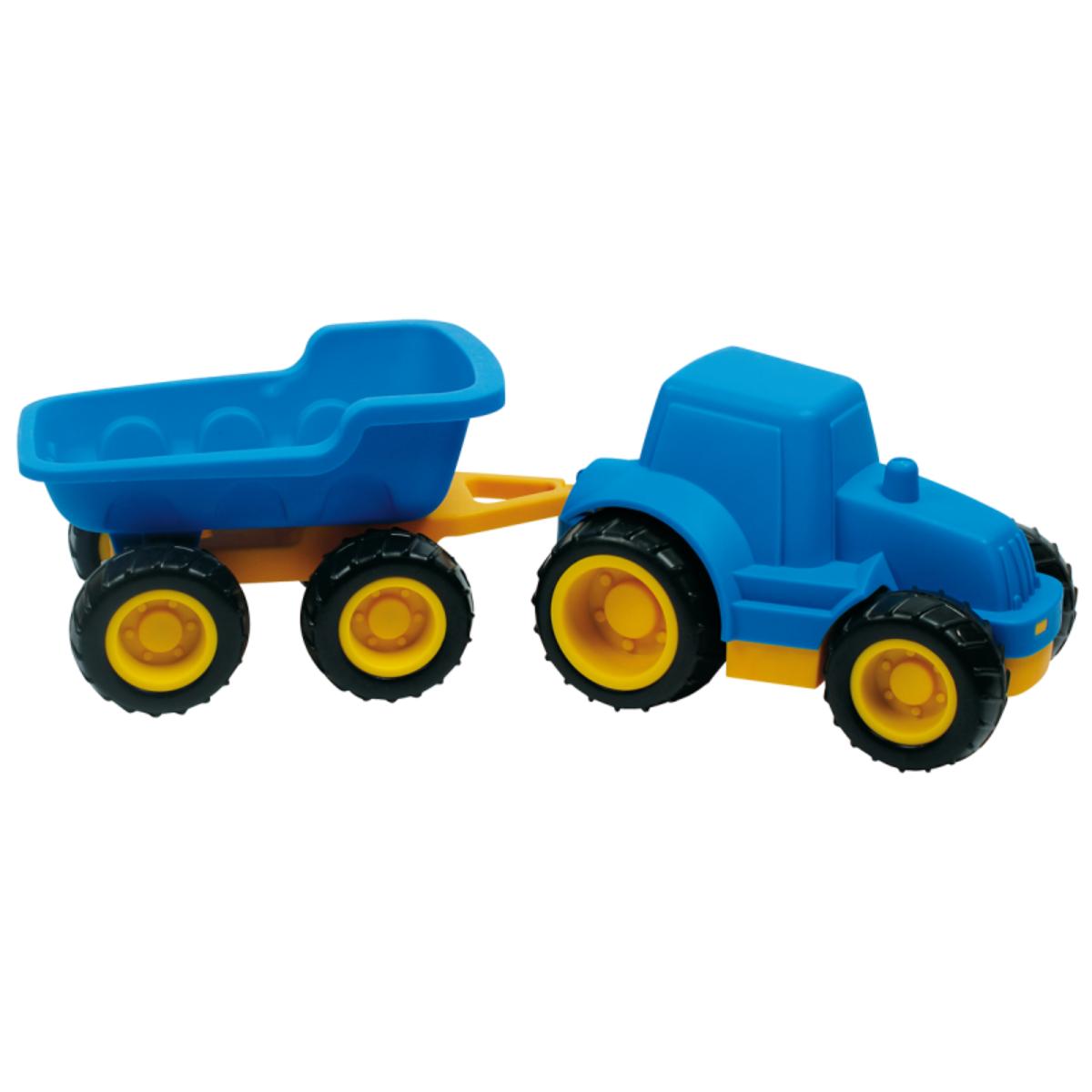 Tracteur avec remorque Beleduc