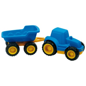 Tracteur avec remorque Beleduc