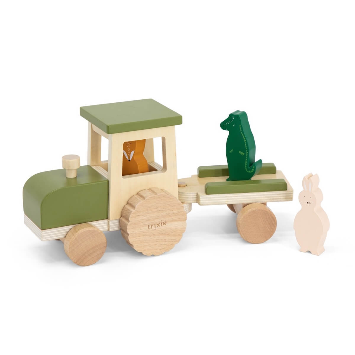 Tracteur en bois Trixie