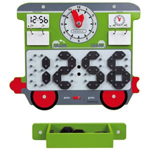 TRAIN by BELEDUC Wagon horloge NF18