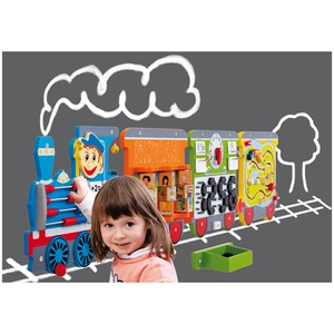 TRAIN by BELEDUC Wagon horloge NF18