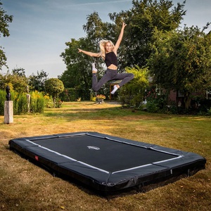 Trampoline 280cm InGround SPORTS ULTIM FAVORIT Berg grey