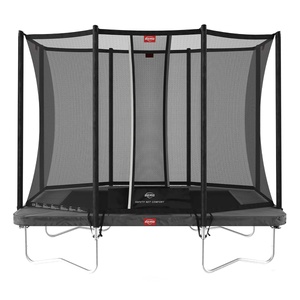 Trampoline 280cm Regular ULTIM FAVORIT + Safety Net Comfort Berg grey