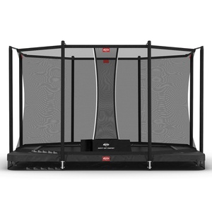 Trampoline 330cm InGround ULTIM FAVORIT + Safety Net Comfort Berg grey