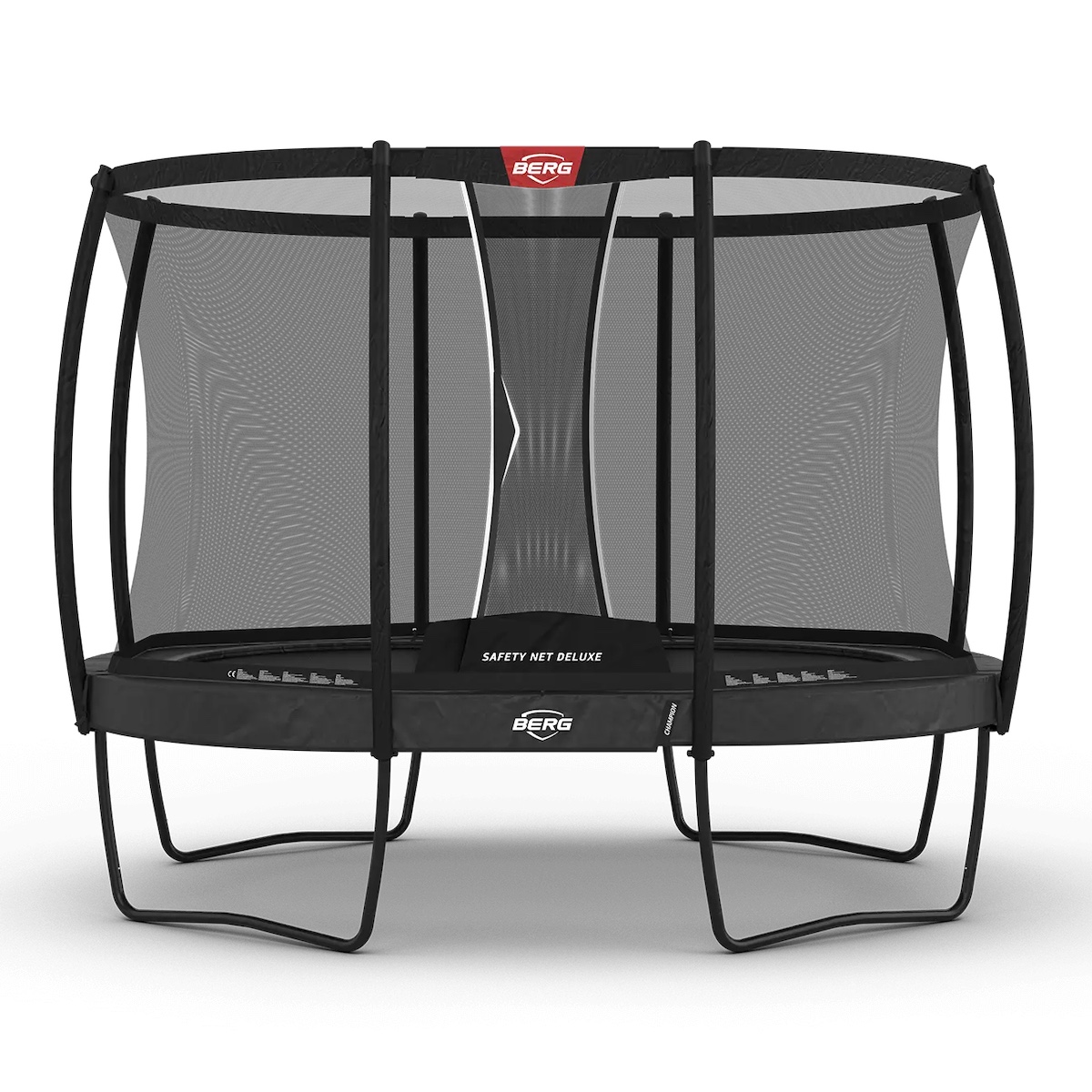 Trampoline 350cm Regular GRAND CHAMPION + Safety Net Deluxe Berg grey