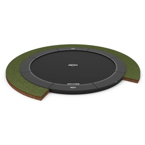 Trampoline 380cm FlatGround SPORTS CHAMPION Berg grey