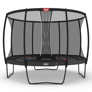 Trampoline 430cm Regular CHAMPION + Safety Net Deluxe XL Berg grey levels
