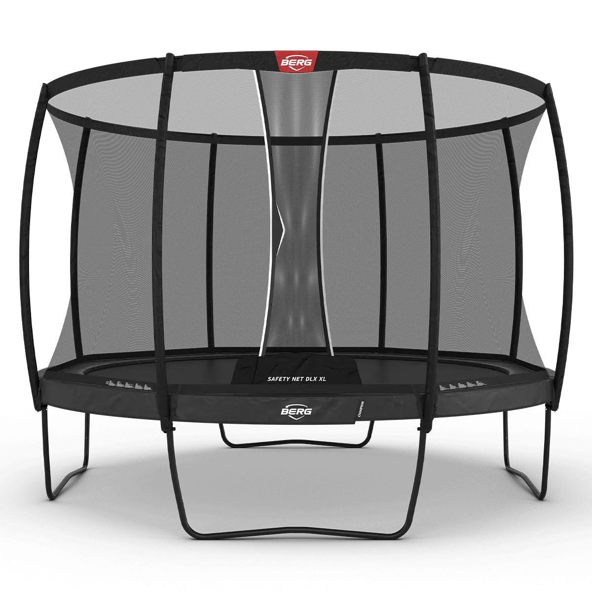 Trampoline 430cm Regular CHAMPION + Safety Net Deluxe XL Berg grey