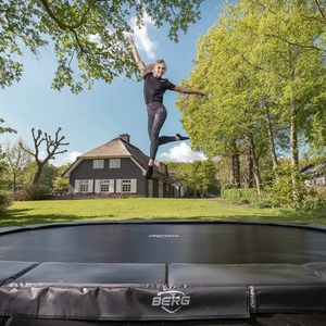 Trampoline 470cm InGround SPORTS GRAND CHAMPION Berg grey