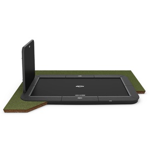 Trampoline 500cm FlatGround SPORTS ULTIM CHAMPION + AeroWall Berg grey