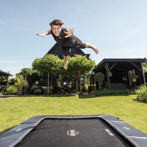 Trampoline 500cm FlatGround SPORTS ULTIM CHAMPION Berg grey