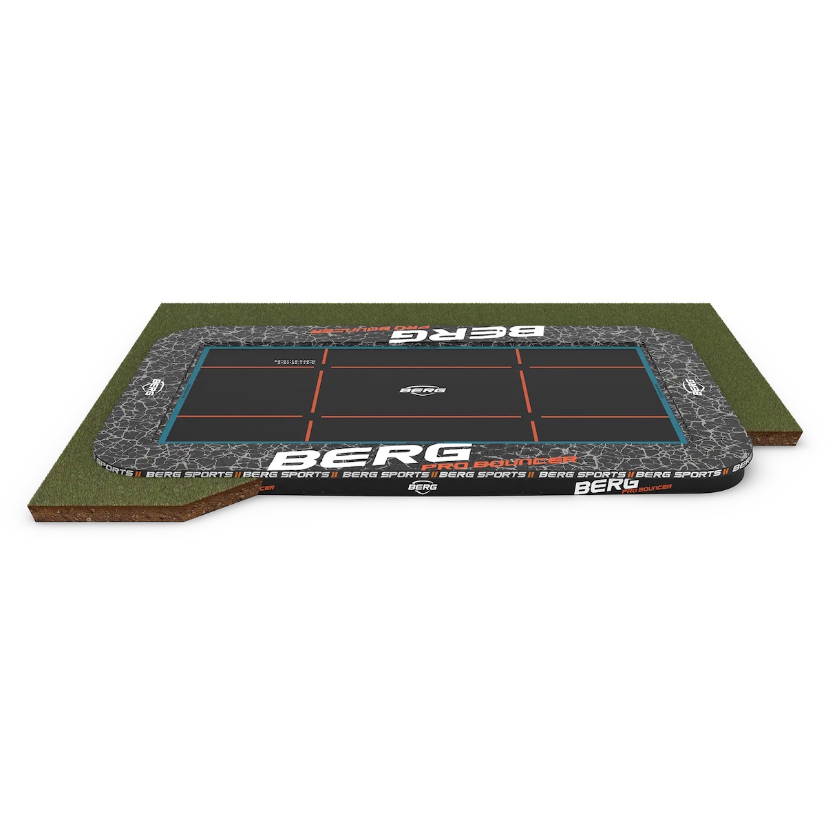 Trampoline 500cm FlatGround SPORTS ULTIM PRO BOUNCER Berg