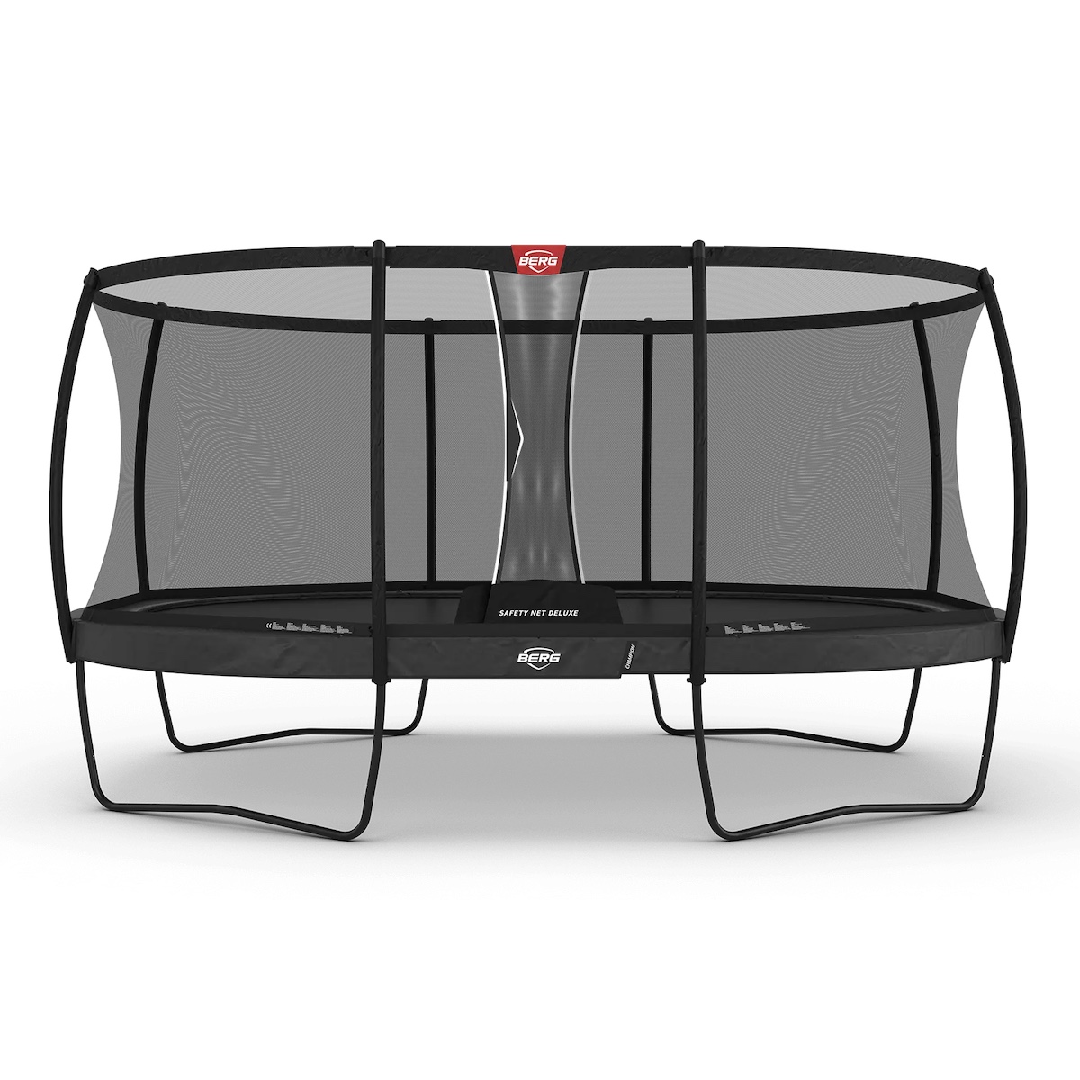 Trampoline 520cm Regular GRAND CHAMPION + Safety Net Deluxe Berg grey