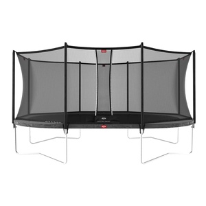 Trampoline 520cm Regular GRAND FAVORIT + Safety Net Comfort Berg grey