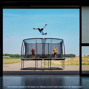 Trampoline 5x5m Regular SPORTS ULTIM PRO BOUNCER + Safety Net XL Berg