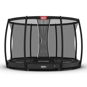 Trampoline InGround 330cm CHAMPION + Safety Net Deluxe Berg grey