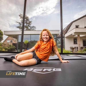 Trampoline Regular 280cm FAVORIT ULTIM + Safety Net Comfort Berg Black