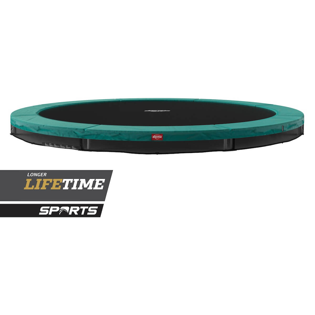Trampoline Sport 430cm FAVORIT InGround Berg Green