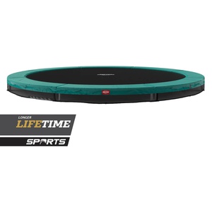 Trampoline Sport 430cm FAVORIT InGround Berg Green