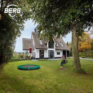 Trampoline Sport 430cm FAVORIT InGround Berg Green