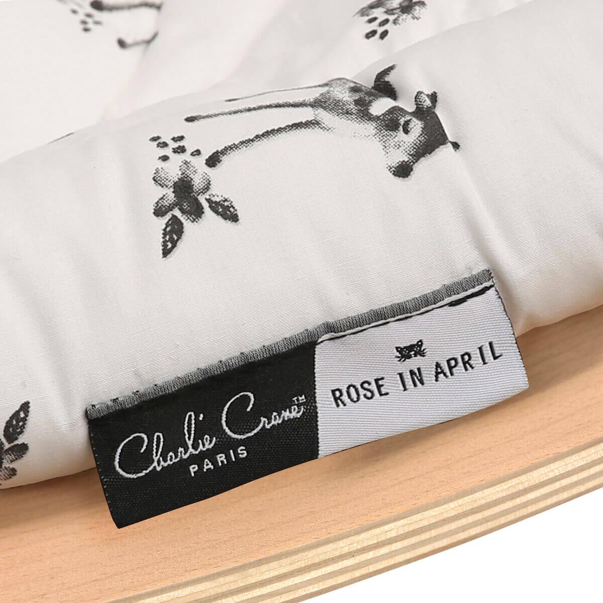 Transat bébé LEVO Charlie Crane hêtre-Fawn