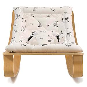 Transat bébé LEVO Charlie Crane hêtre-Fawn