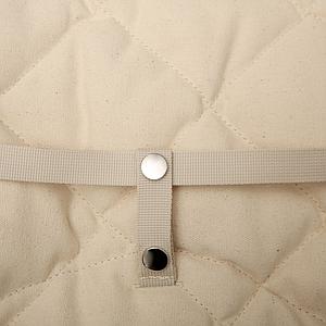 Transat bébé LEVO Charlie Crane hêtre-organic white