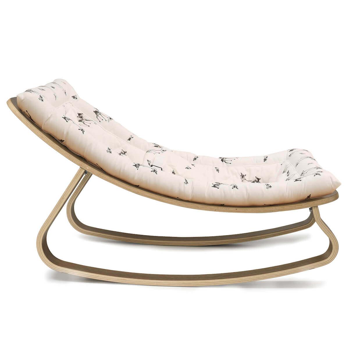 Transat bébé LEVO Charlie Crane noyer-Fawn