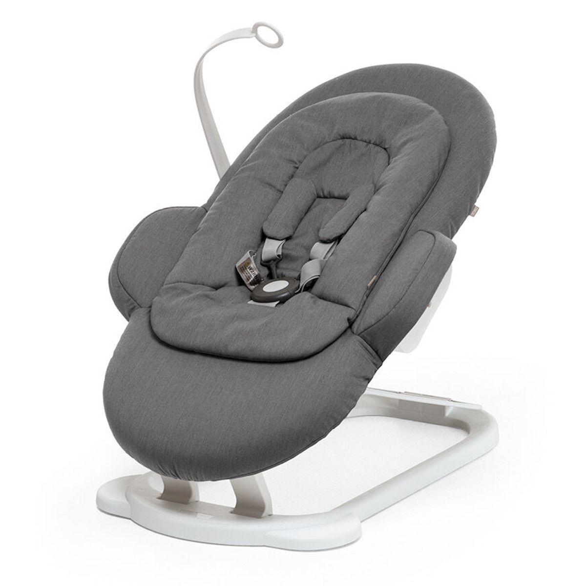 Transat bébé STEPS Stokke blanc-Deep Grey