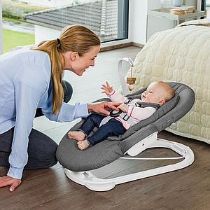 Transat bébé STEPS Stokke blanc-Deep Grey