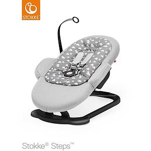 Transat bébé STEPS Stokke noir-gris nuage