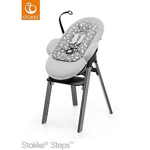Transat bébé STEPS Stokke noir-gris nuage