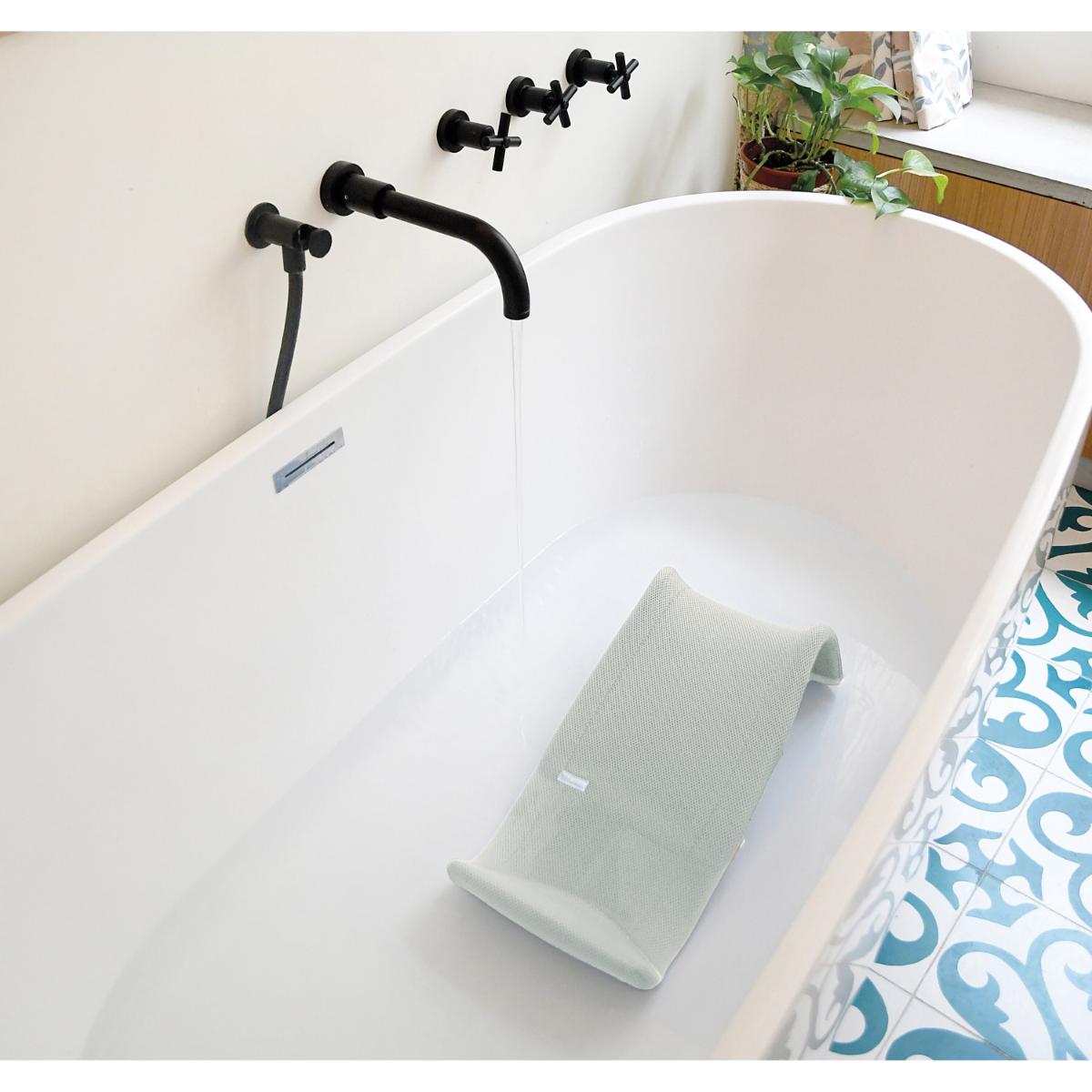 Transat de bain TRANSATDO Beaba gris velours