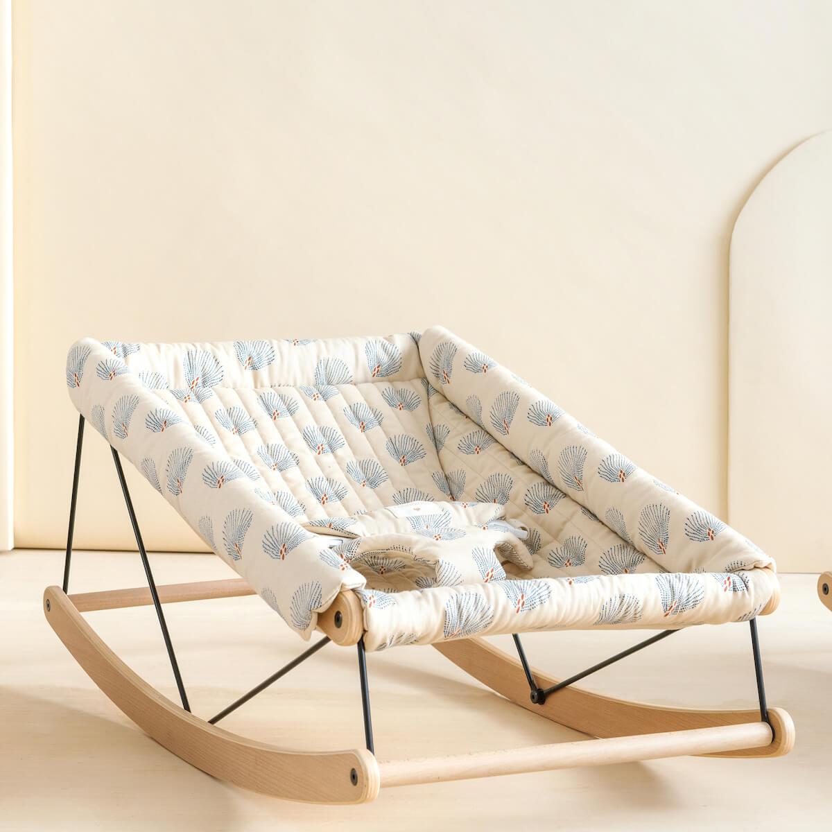 Transat GROWING GREEN Nobodinoz blue gatsby-cream