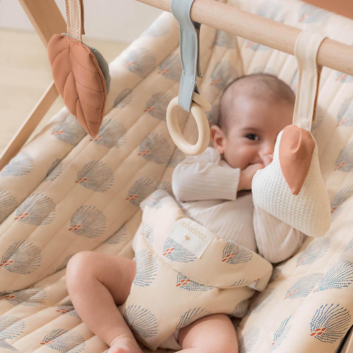 Transat GROWING GREEN Nobodinoz blue gatsby-cream